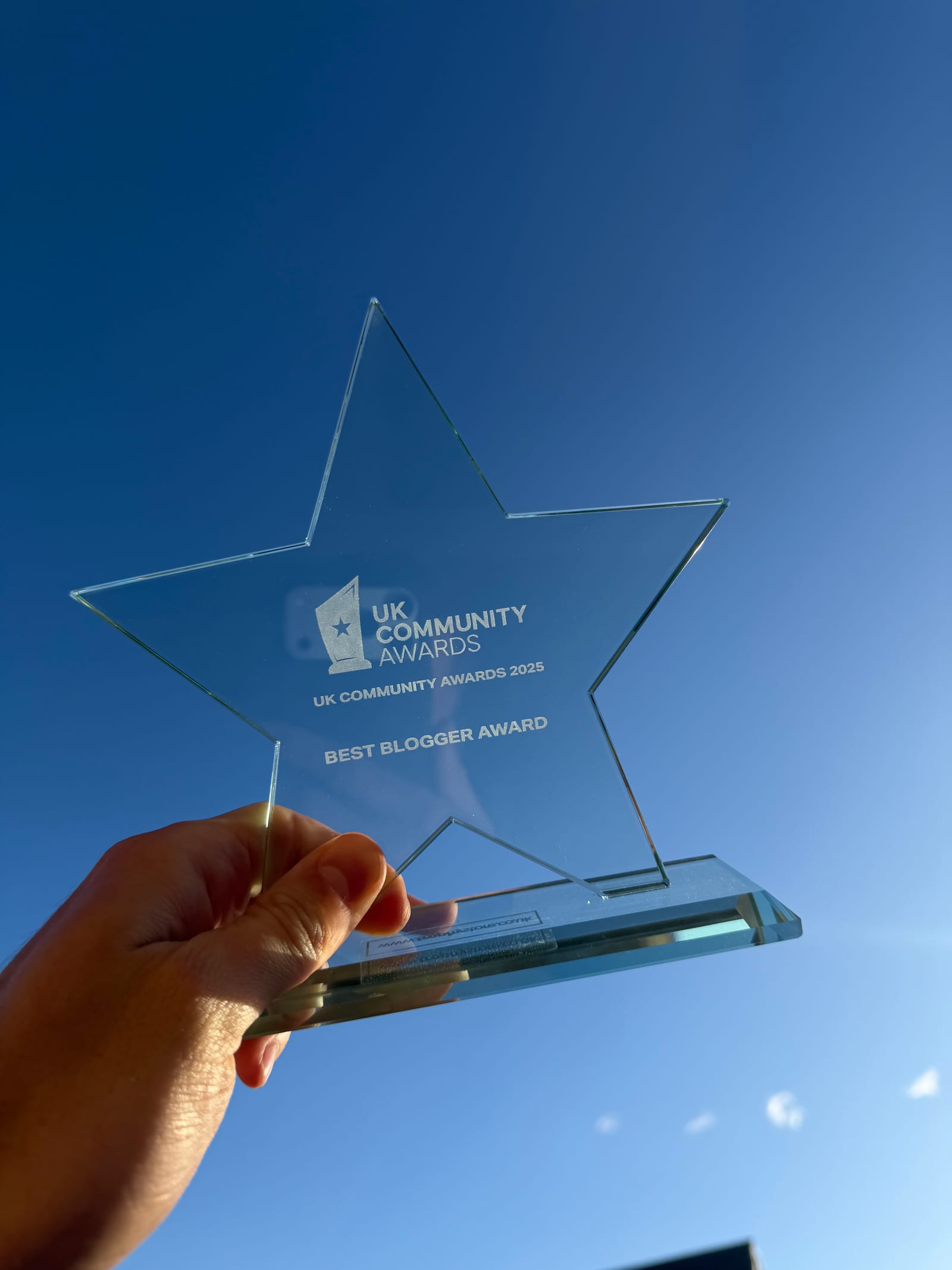 UK Microsoft Community Awards moment two